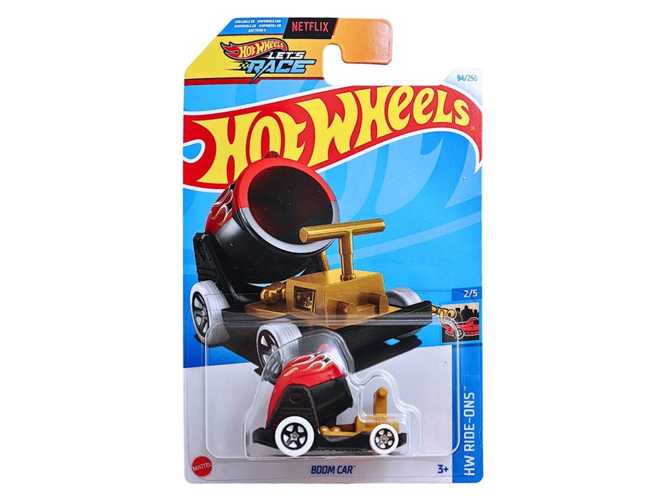 HOT WHEELS BOOM CAR (RED) – TinyTown.in