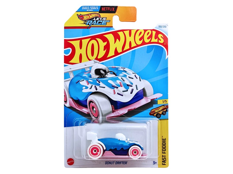 HOT WHEELS DONUT DRIFTER (BLUE)