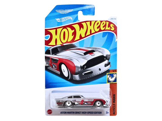 HOT WHEELS ASTON MARTIN DB4GT HIGH-SPEED EDITION (SILVER)