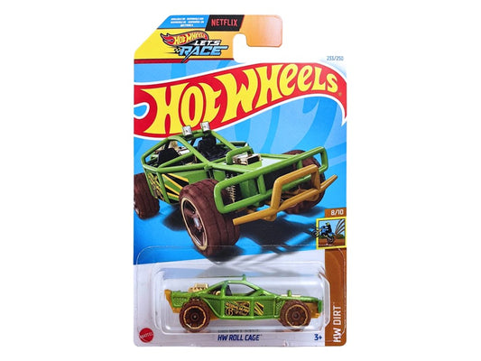 HOT WHEELS HW ROLL CAGE (GREEN)