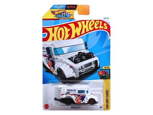 HOT WHEELS MAILED IT! (WHITE)