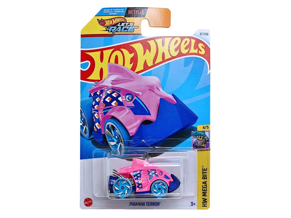 HOT WHEELS PIRANHA TERROR (PINK)