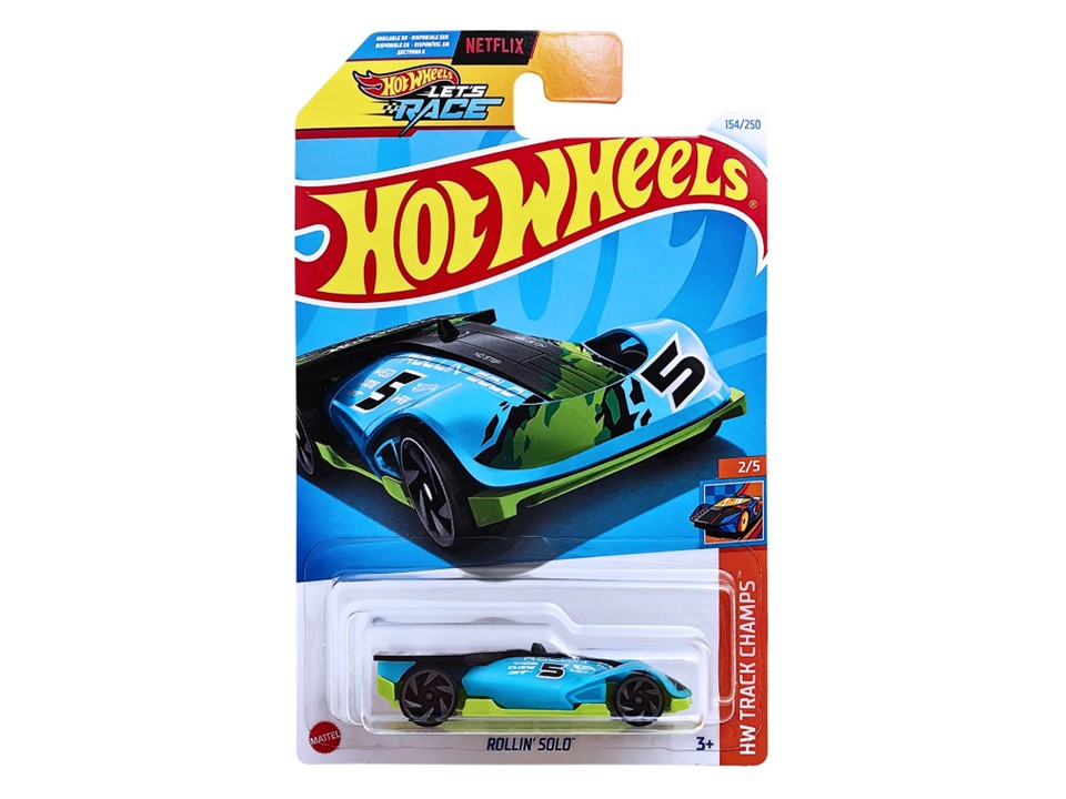 HOT WHEELS ROLLIN' SOLO (BLUE)