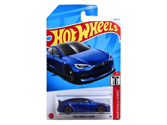 HOT WHEELS TESLA MODEL S PLAID (BLUE)