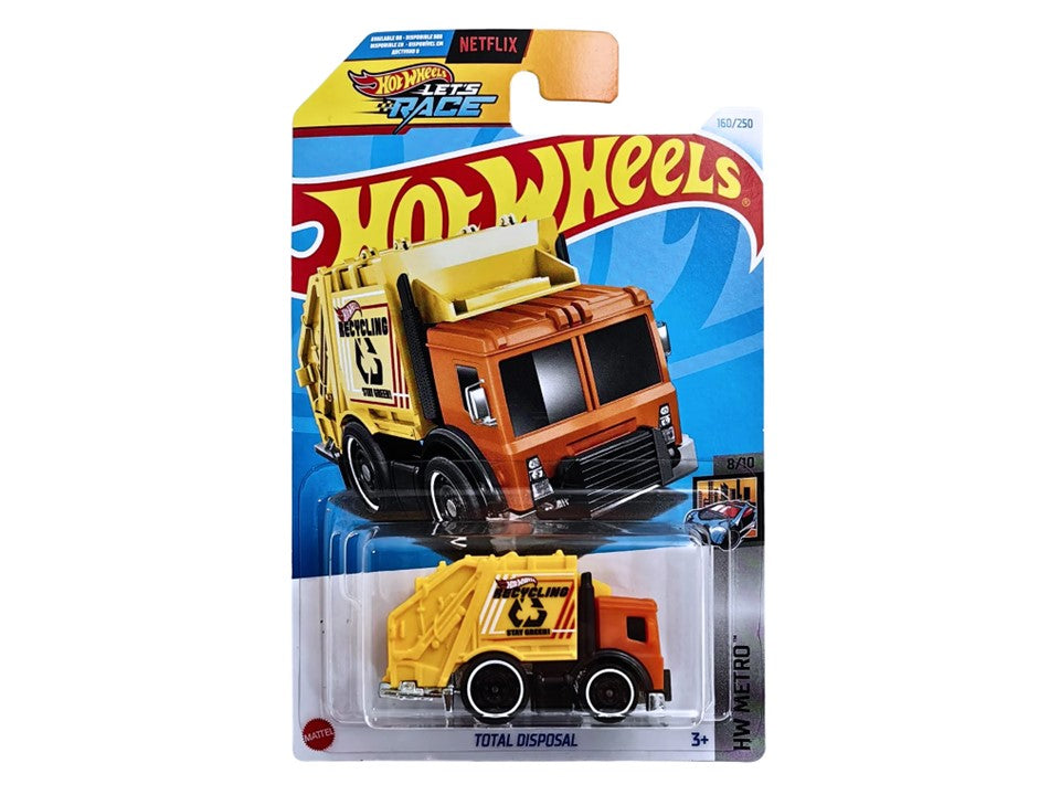 HOT WHEELS TOTAL DISPOSAL (YELLOW)