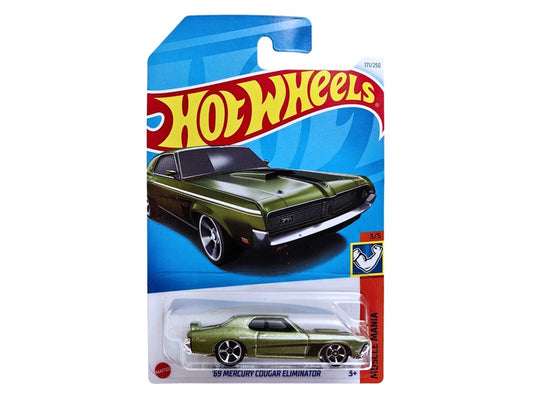 HOT WHEELS '69 MERCURY COUGAR ELIMINATOR (GREEN)