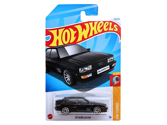 HOT WHEELS '87 AUDI QUATTRO (BLACK)