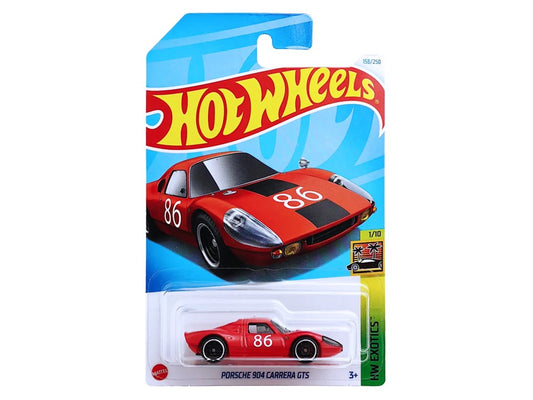 HOT WHEELS PORSCHE 904 CARRERA GTS (RED)