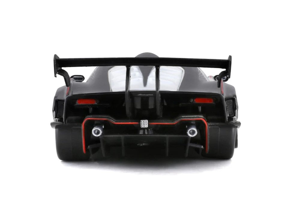 BBurago Racing Lamborghini Essenza SCV12, White/Black, 1:24 Scale