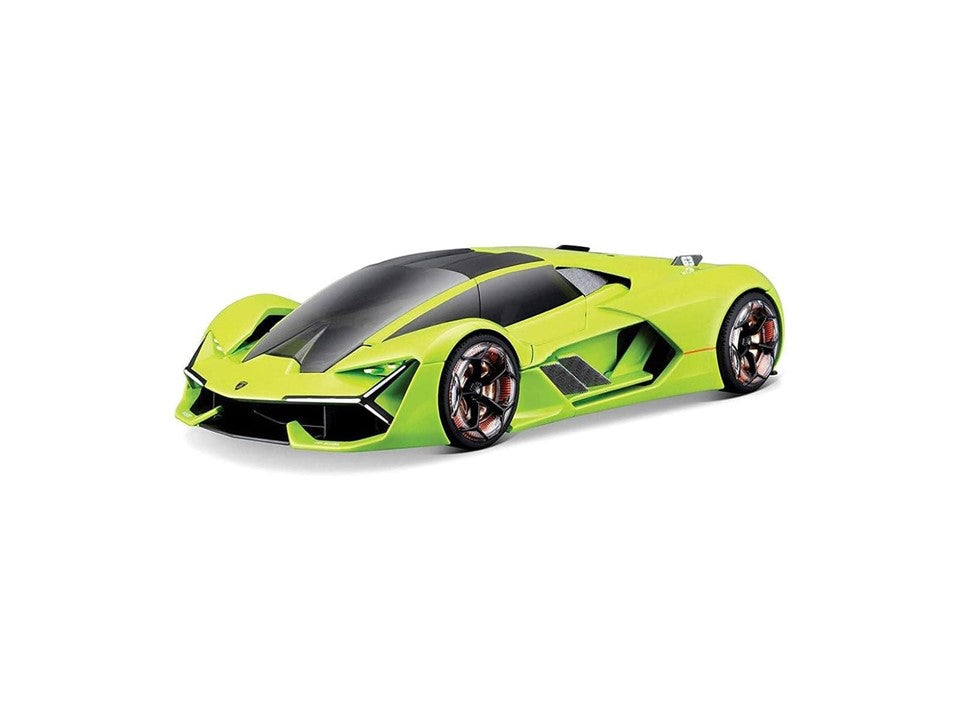 BBurago Lamborghini Terzo Millennio, Light Green, 1:24 Scale – TinyTown.in