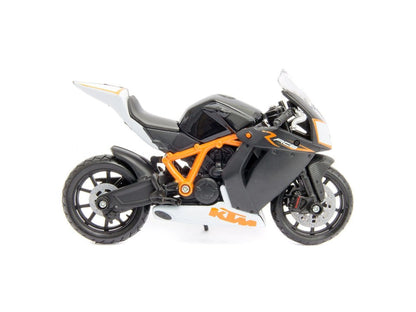 Bburago KTM 1190 RC8 R, Black, 1:18 Scale Model