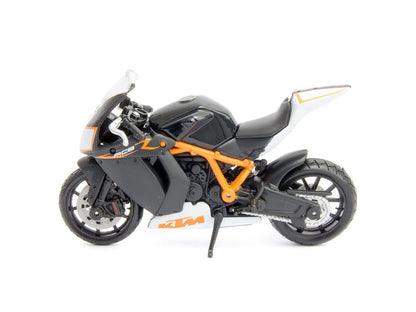 Bburago KTM 1190 RC8 R, Black, 1:18 Scale Model