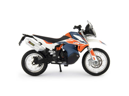 Bburago KTM 790 ADVENTURE R RALLY, White, 1:18 Scale Model