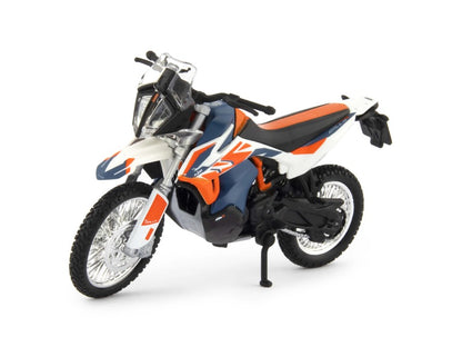 Bburago KTM 790 ADVENTURE R RALLY, White, 1:18 Scale Model