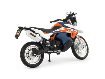 Bburago KTM 790 ADVENTURE R RALLY, White, 1:18 Scale Model