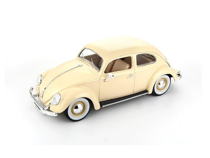 Bburago Volkswagen Kafer-Beetle (1955), Cream, 1:18 Scale