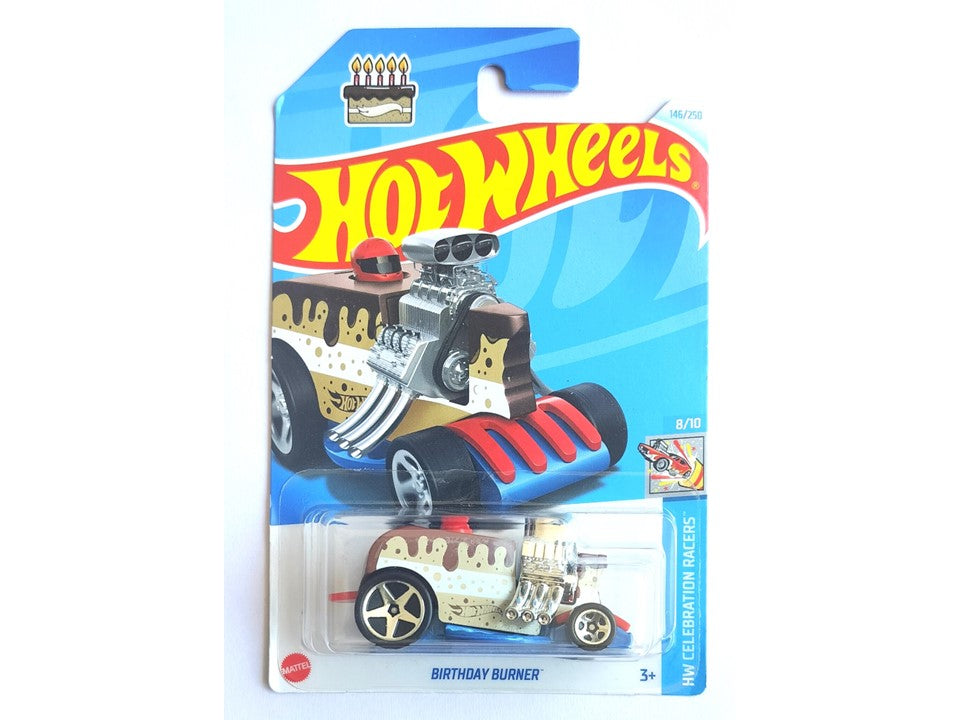 HOT WHEELS BIRTHDAY BURNER (Brown)