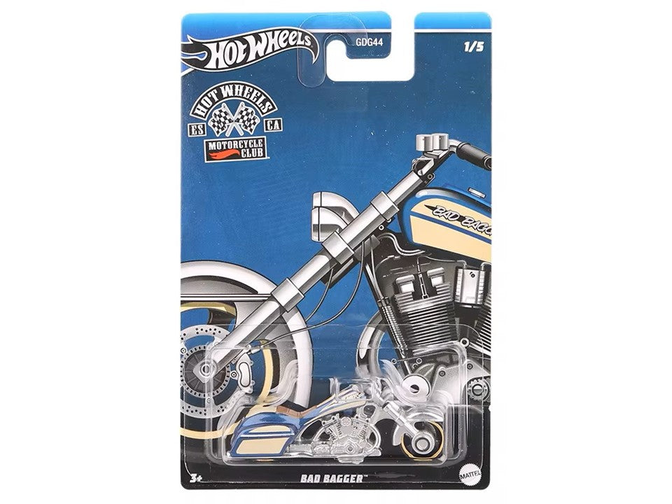 HOT WHEELS MOTORCYCLE CLUB (FULL SET OF 5)