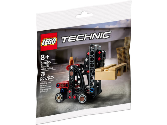 LEGO TECHNIC Forklift with Pallet #30655
