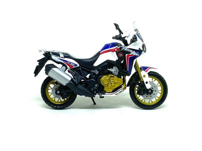 Maisto Honda Africa Twin DCT (White/Red/Blue), 1:18