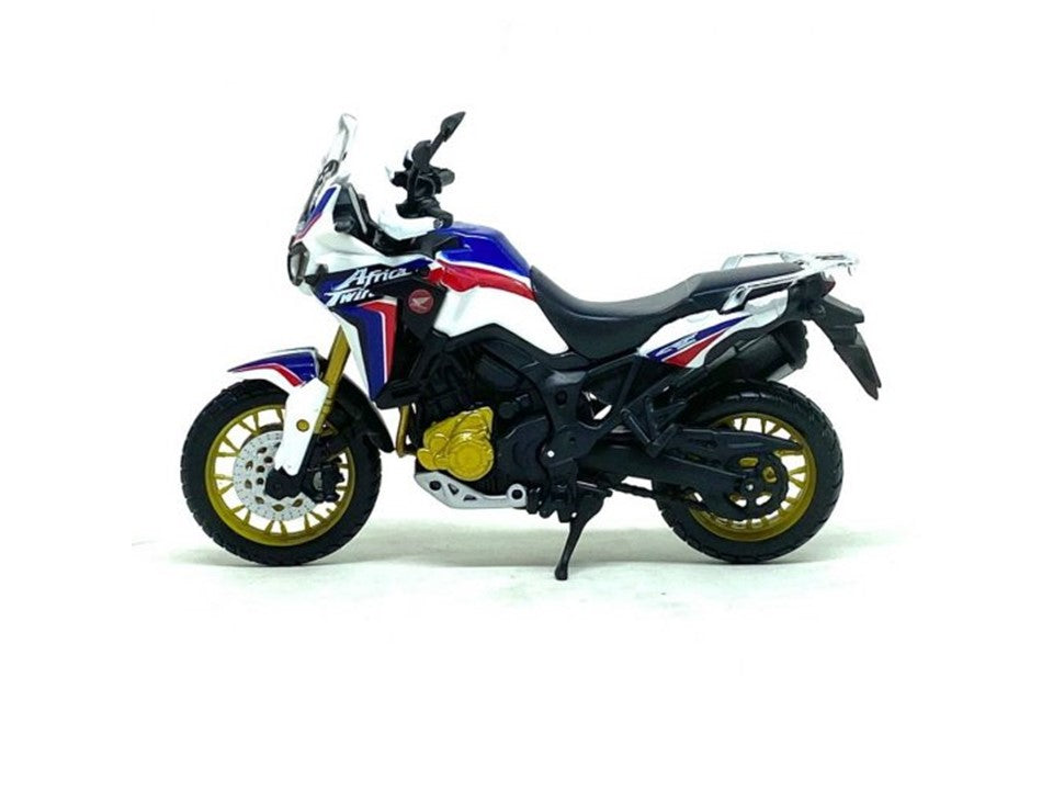 Maisto Honda Africa Twin DCT (White/Red/Blue), 1:18